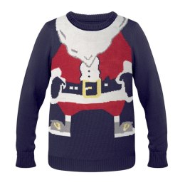 Sweter świąteczny L/XL niebieski (CX1522-04)