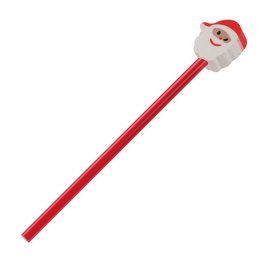 Ołówek z gumką DEER kolor czerwony