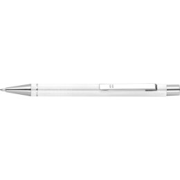 Długopis metalowy półżelowy ALMEIRA kolor biały