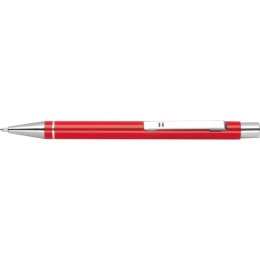 Długopis metalowy półżelowy ALMEIRA kolor czerwony