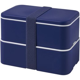 MIYO dwupoziomowe pudełko na lunch niebieski, niebieski, niebieski (21047052)