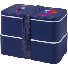 MIYO dwupoziomowe pudełko na lunch niebieski, niebieski, niebieski (21047052)