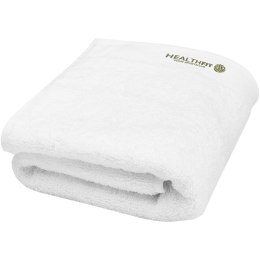 Nora bawełniany ręcznik kąpielowy o gramaturze 550 g/m² i wymiarach 50 x 100 cm biały (11700501)