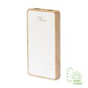 Power bank 8000 mAh z konopi organicznej i drewna