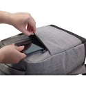 Plecak na laptopa 13", chroniący przed kieszonkowcami