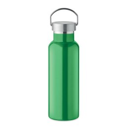 Butelka podwójna ścianka500 ml zielony (MO2107-09)