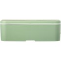 MIYO Renew jednoczęściowy lunchbox zielony butelkowy, szary kamienny (21018162)