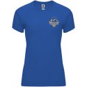 Bahrain sportowa koszulka damska z krótkim rękawem błękit królewski (R04084T2)