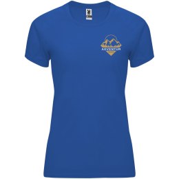 Bahrain sportowa koszulka damska z krótkim rękawem błękit królewski (R04084T3)