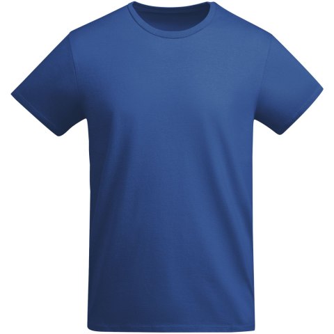 Breda koszulka męska z krótkim rękawem błękit królewski (R66984T4)