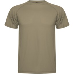 Montecarlo sportowa koszulka męska z krótkim rękawem dark sand (R04251I1)