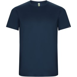 Imola sportowa koszulka męska z krótkim rękawem navy blue (R04271R6)