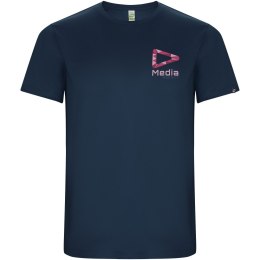 Imola sportowa koszulka męska z krótkim rękawem navy blue (R04271R6)