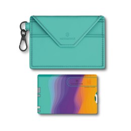 SwissCard Classic, Sydney Style Victorinox kolor turkusowy
