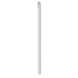 Ołówek z gumką biały (KC2494-06)