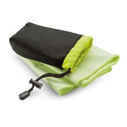 Ręcznik sportowy w etui zielony (KC6333-09)