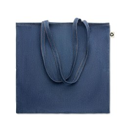 Jeansowa torba z recyklingu niebieski (MO6420-04)