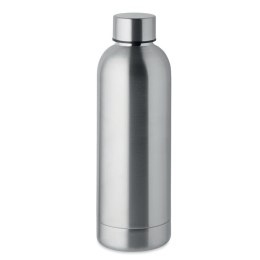 Stalowa butelka z recyklingu srebrny mat (MO6750-16)