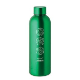 Stalowa butelka z recyklingu zielony (MO6750-09)
