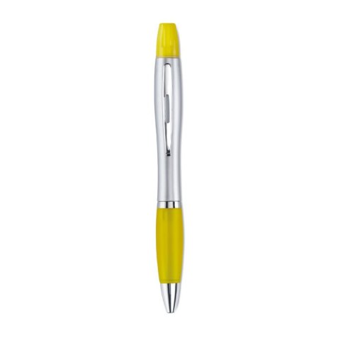 2w1 długopis i zakreślacz żółty (MO7440-08)