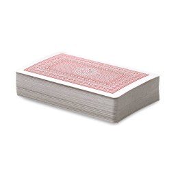 Karty do gry w pudełku czerwony (MO8614-05)