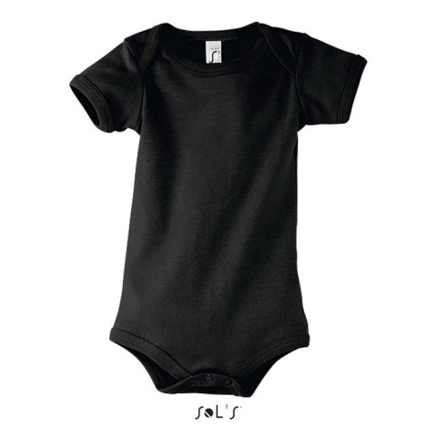 BAMBINO Dziecięce body 180g Czarny / Czarny opal M (S00583-BK-M)