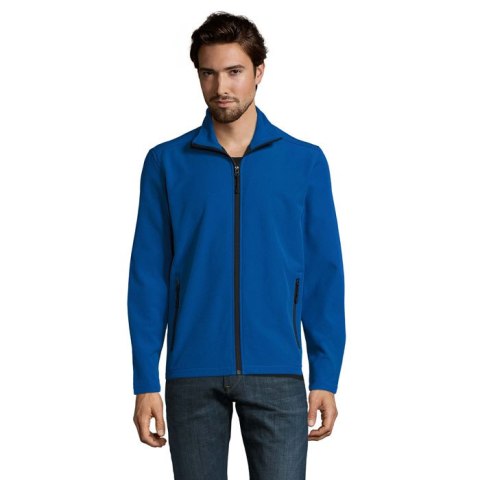 RACE męski softshell Niebieski L (S01195-RB-L)