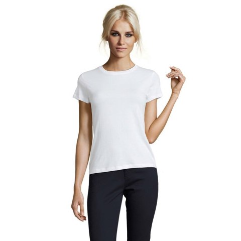 REGENT Damski T-Shirt 150g Biały M (S01825-WH-M)