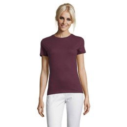 REGENT Damski T-Shirt 150g Burgundy L (S01825-BG-L)