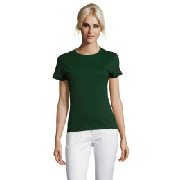 REGENT Damski T-Shirt 150g Ciemno-zielony XL (S01825-BO-XL)