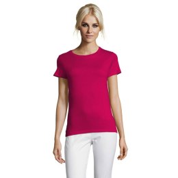 REGENT Damski T-Shirt 150g Fuchsia L (S01825-FU-L)