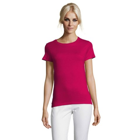 REGENT Damski T-Shirt 150g Fuchsia XXL (S01825-FU-XXL)