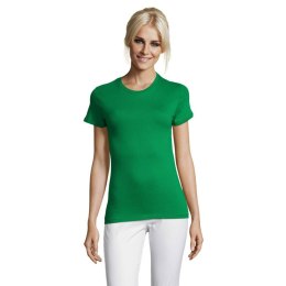 REGENT Damski T-Shirt 150g Zielony M (S01825-KG-M)