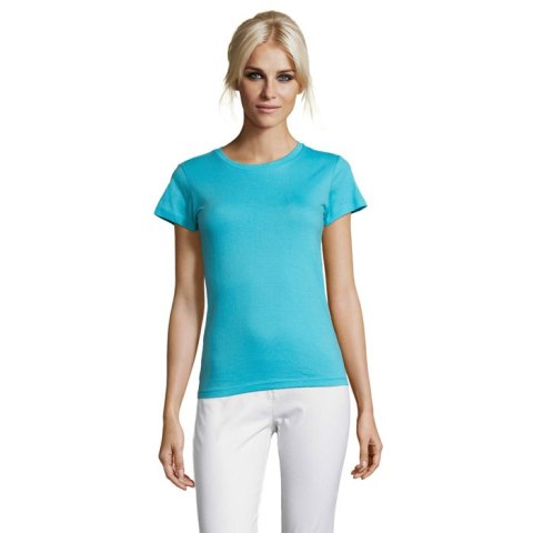 REGENT Damski T-Shirt 150g atoll blue M (S01825-AL-M)