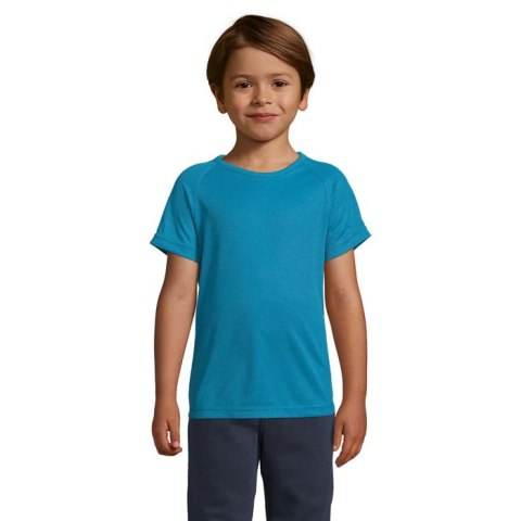 SPORTY Dziecięcy T-Shirt Aqua 3XL (S01166-AQ-3XL)