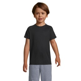 SPORTY Dziecięcy T-Shirt Czarny / Czarny opal 3XL (S01166-BK-3XL)