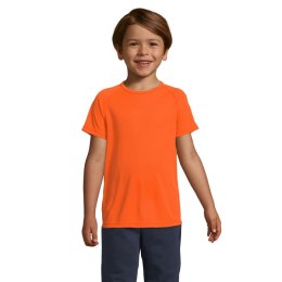 SPORTY Dziecięcy T-Shirt neonowy pomarańczowy 4XL (S01166-NO-4XL)