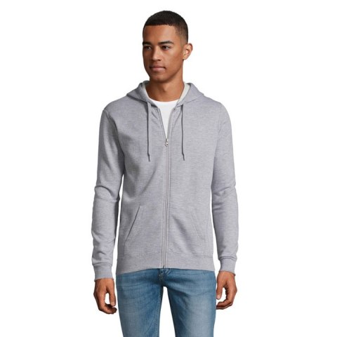 STONE UNI HOODIE 260g grey melange XS (S01714-GY-XS)