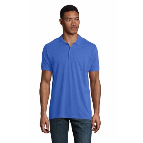 PLANET MEN polo 170g Niebieski 3XL (S03566-RB-3XL)