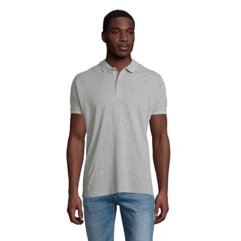 PLANET MEN polo 170g grey melange 5XL (S03566-GY-5XL)