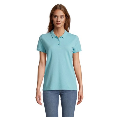 PLANET WOMEN polo 170g Basen Niebieski S (S03575-BP-S)