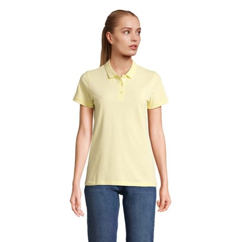 PLANET WOMEN polo 170g JASNO ŻÓŁTY XS (S03575-LY-XS)