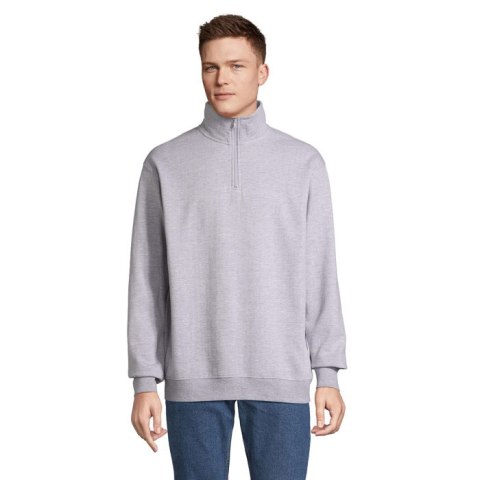 Bluza z kołnierzem CONRAD grey melange 3XL (S04234-GY-3XL)