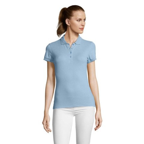 PASSION Damskie POLO 170g sky blue M (S11338-SP-M)