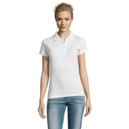 PERFECT Damskie POLO 180g Biały XL (S11347-WH-XL)