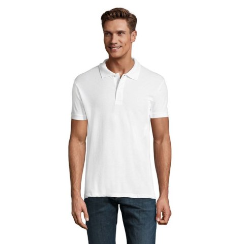 PERFECT MEN Polo 180g Biały 3XL (S11346-WH-3XL)