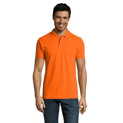 PERFECT MEN Polo 180g Pomarańczowy 3XL (S11346-OR-3XL)