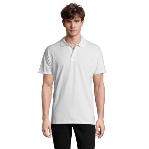 SPRING II MEN Polo 210g Biały 3XL (S11362-WH-3XL)