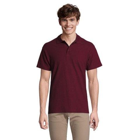 SPRING II MEN Polo 210g Burgundy L (S11362-BG-L)