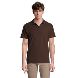 SPRING II MEN Polo 210g Chocolate L (S11362-CH-L)